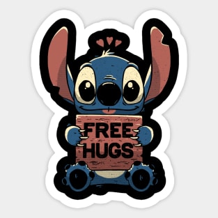 Free Hugs Sticker